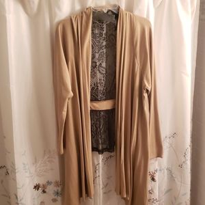 Stunning Lace Back Jacket NWOT - XL